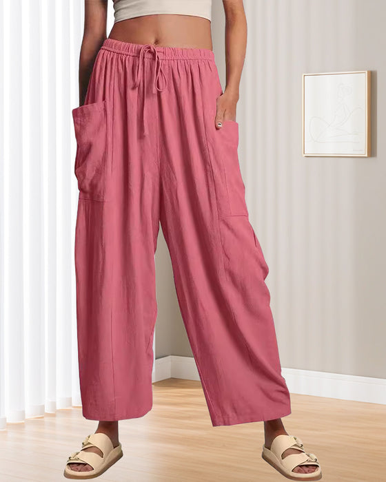 Broek Rechte Pijp Los Casual
