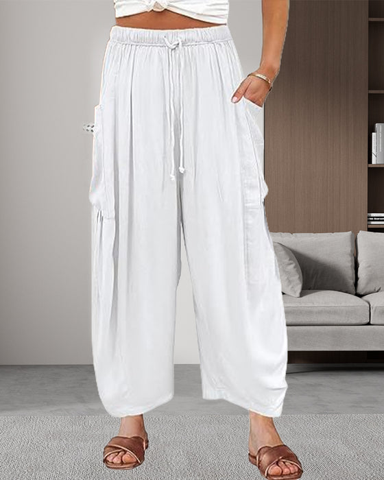 Broek Rechte Pijp Los Casual