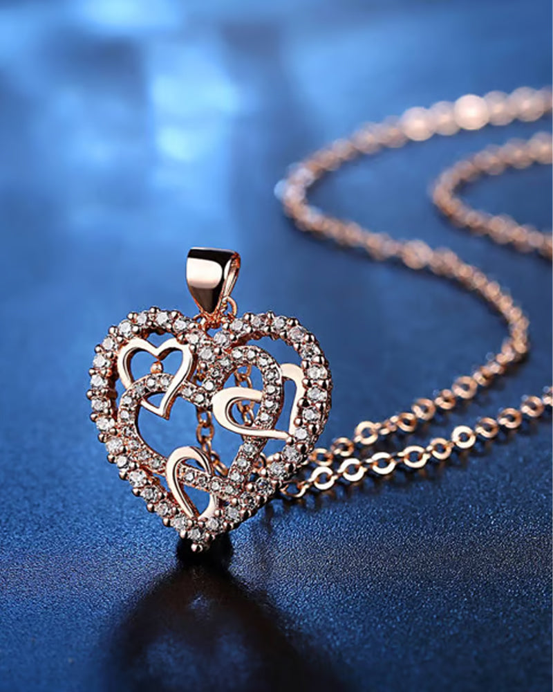 Ketting met Verweven Harten