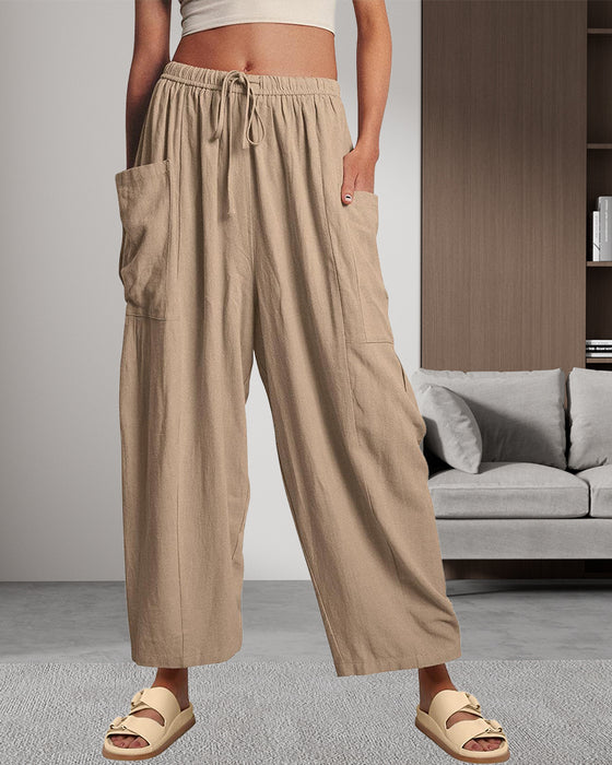 Broek Rechte Pijp Los Casual