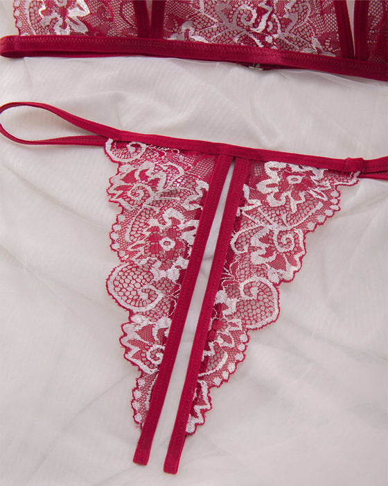 Sexy Doorzichtige Kantlingerie