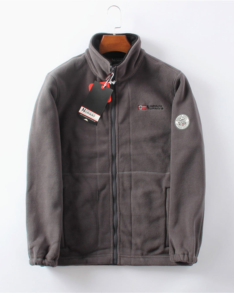 Jacket Heren Dubbel-Lagen Fleece & 50% KORTING
