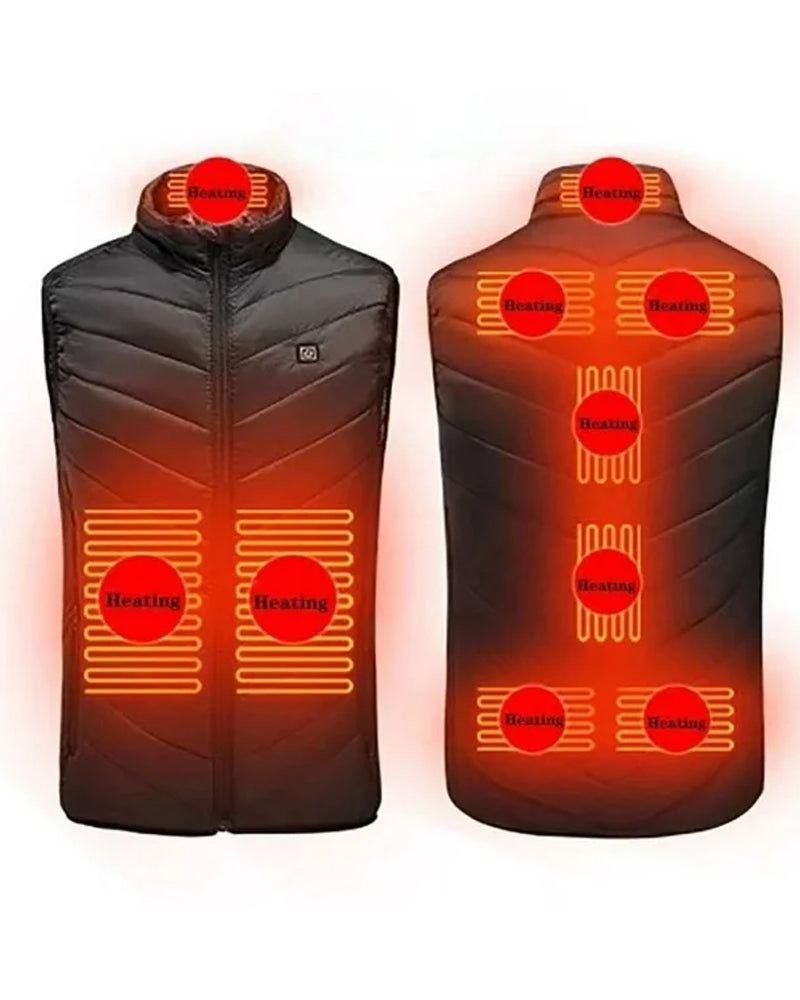 Vest casual slimme verwarming