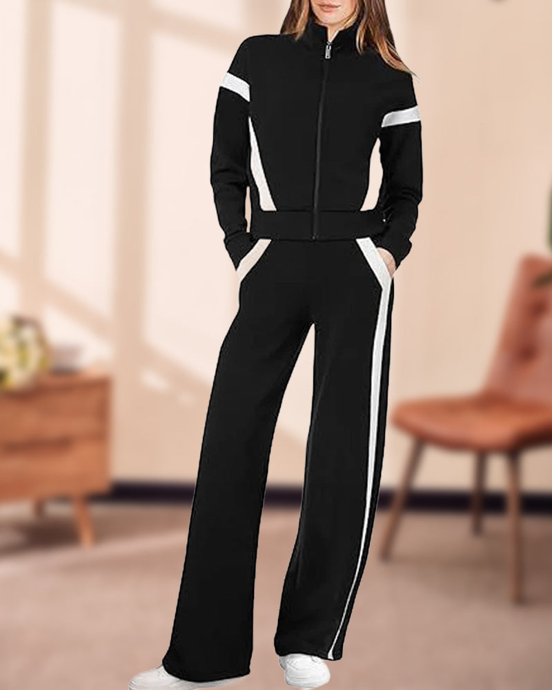 Twee - delig Set Met Sporty - Casual - stijl Kenmerken Van Jack en Broeken