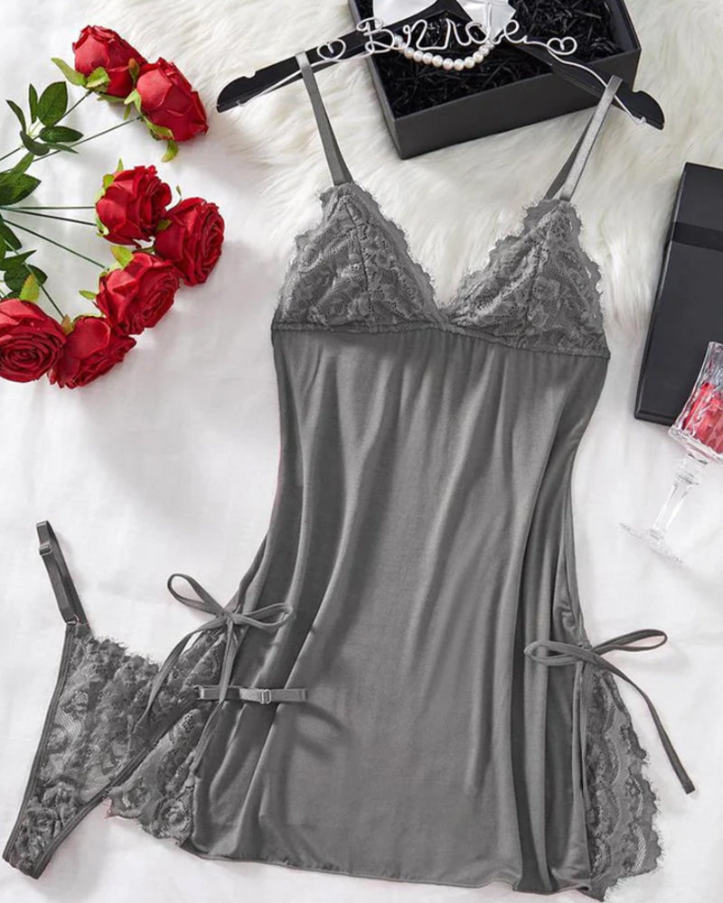Lingerie Sexy Diepe V-Hals