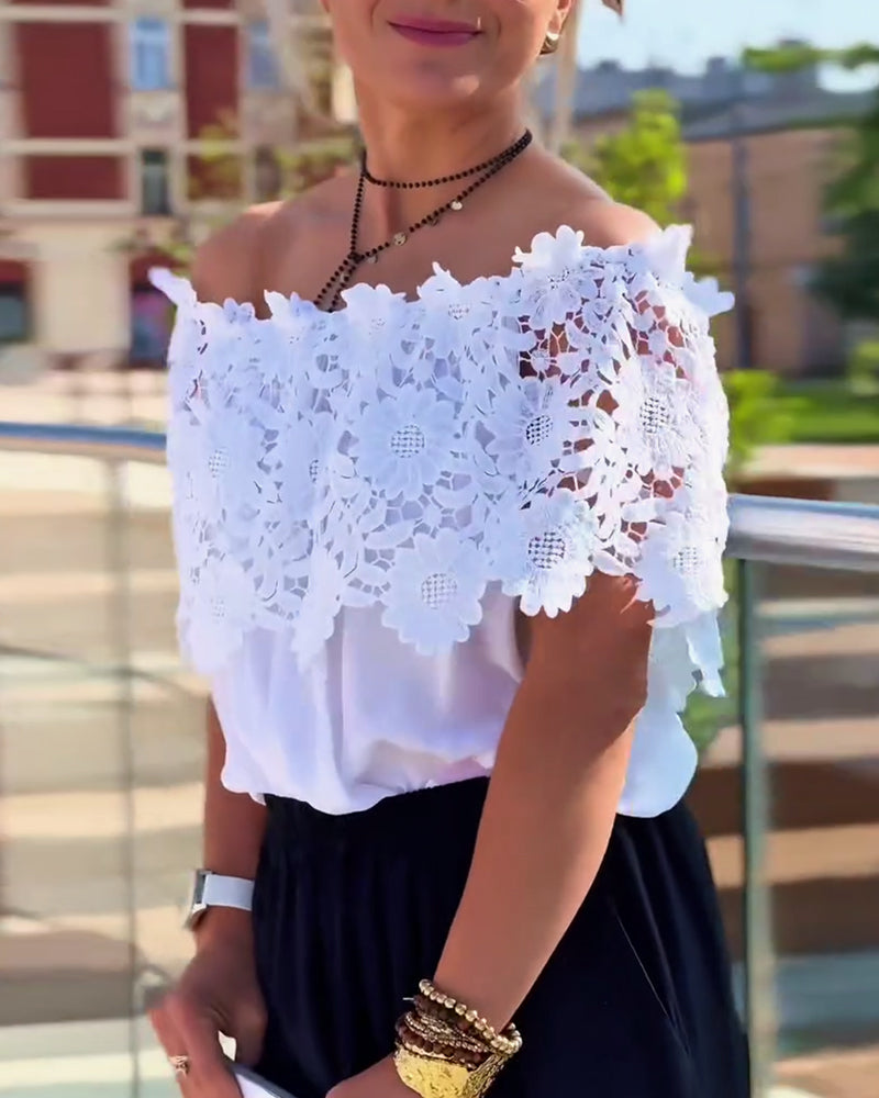 Blouse Kant Modeontwerp