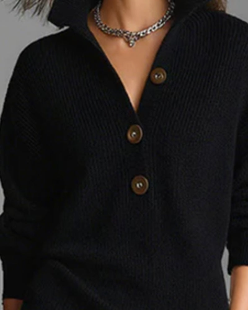 Truijurk casual effen kleur herfst en winter