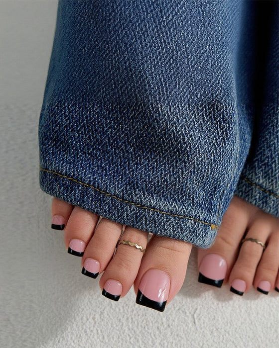 Teennagels French Kort Nude