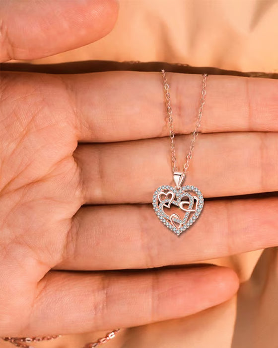 Ketting met Verweven Harten
