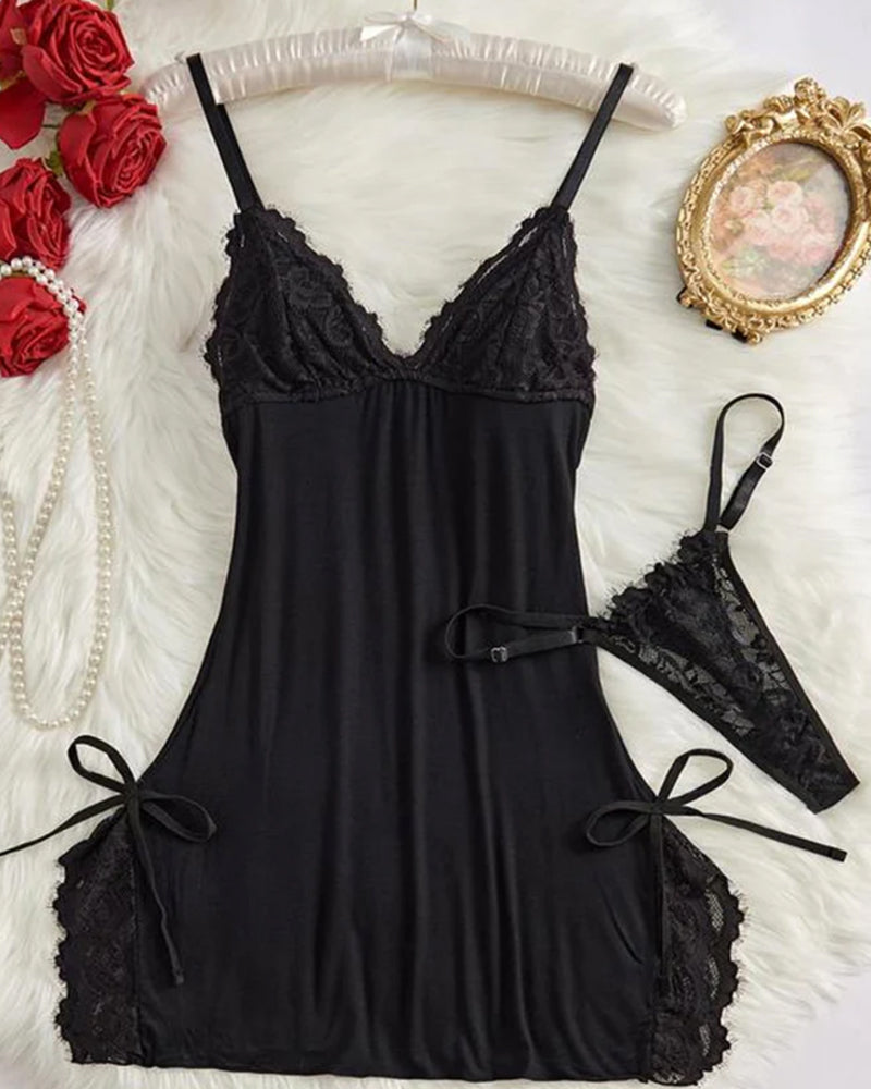 Lingerie Sexy Diepe V-Hals