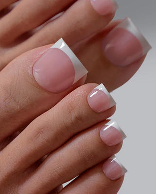 Teennagels French Kort Nude