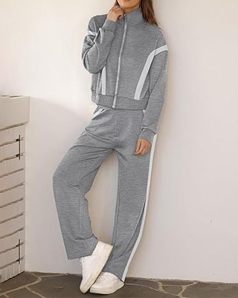 Twee - delig Set Met Sporty - Casual - stijl Kenmerken Van Jack en Broeken