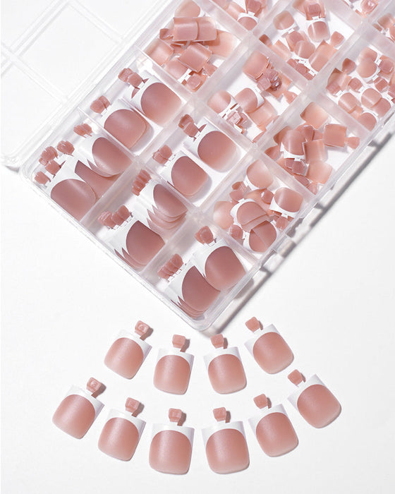 Teennagels French Kort Nude