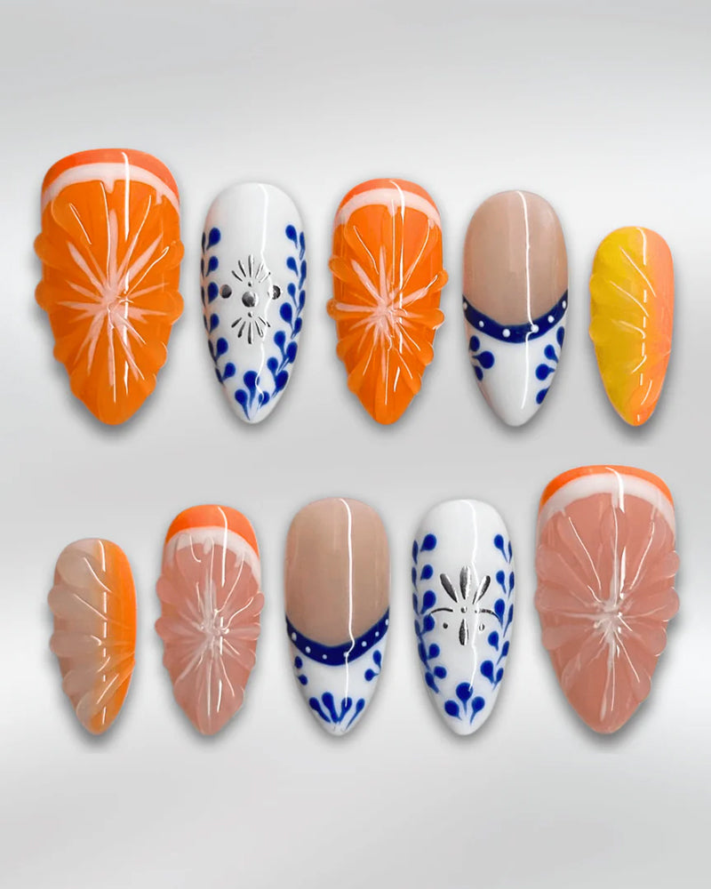 Handgeschilderde Luxe Manicure