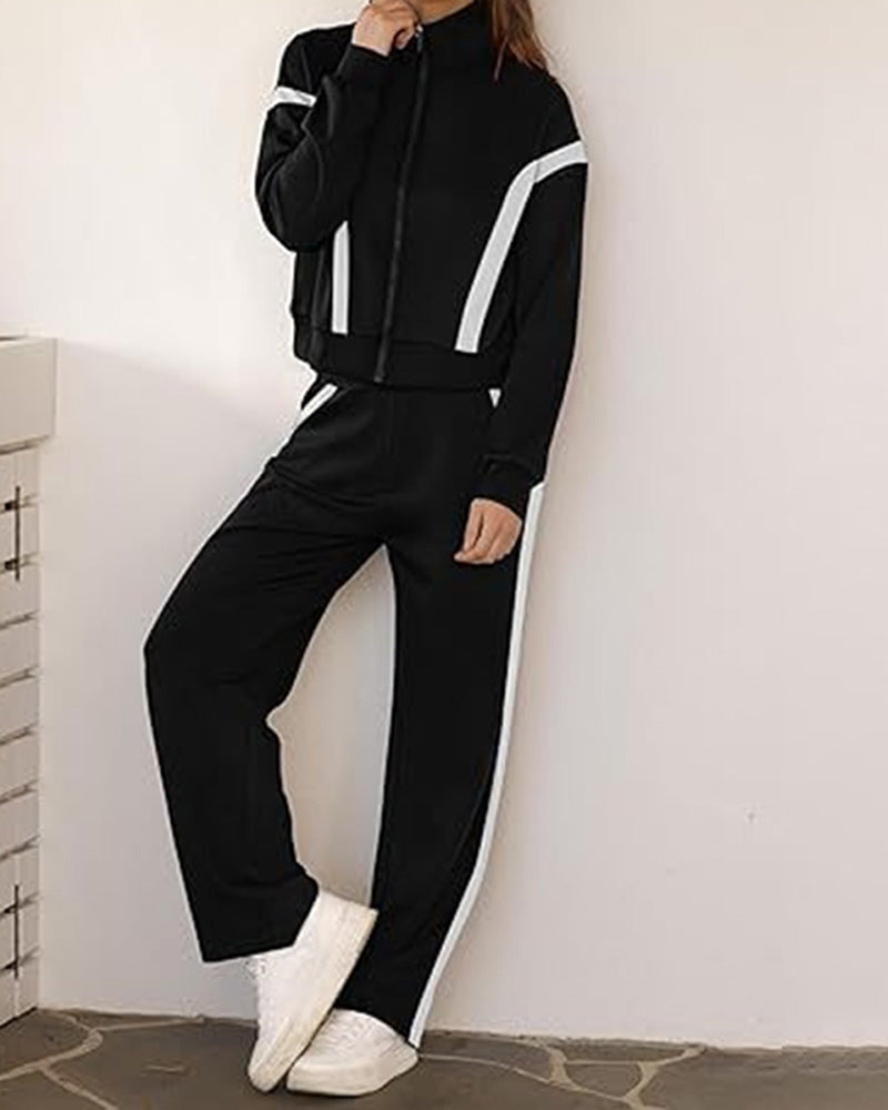 Twee - delig Set Met Sporty - Casual - stijl Kenmerken Van Jack en Broeken