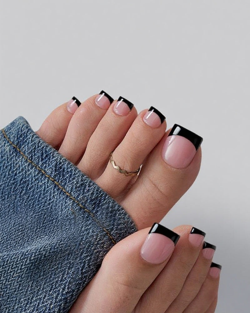 Teennagels French Kort Nude