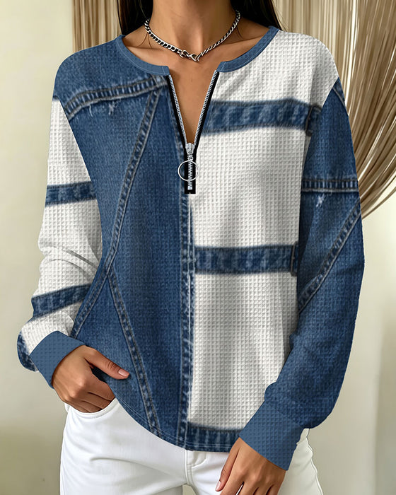 Top Half Rits Casual Design