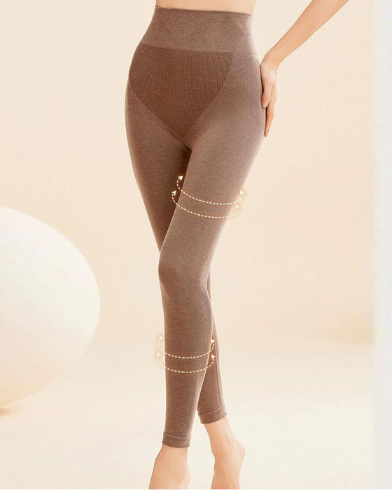 Leggings Effen Kleur Hoge Taille