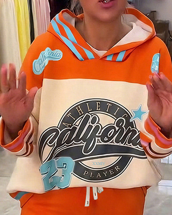 Set Comfortabel Kleur Blok Sport