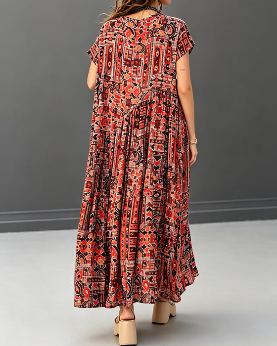 Jurk Casual Korte Mouwen