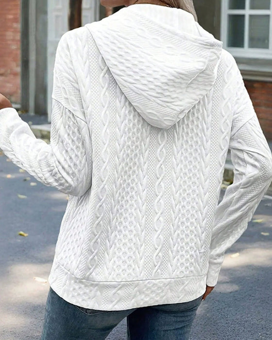 Hoodie Knoop Zak Casual