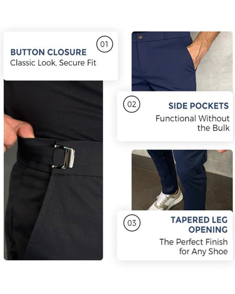 Broek Heren Stretch Slim Fit