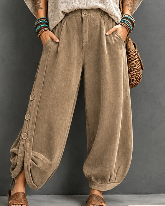Broek Knoop Zak Onregelmatig Lang