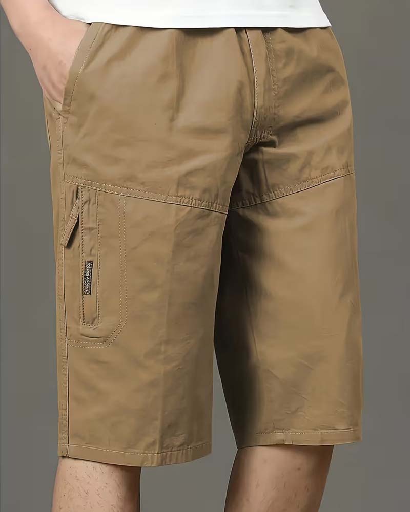 Heren Shorts Rechte Pijp Casual