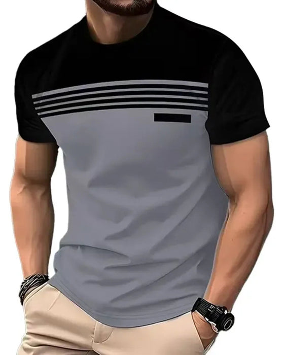 Heren T-Shirt Ademend Snel Drogend Korte Mouw