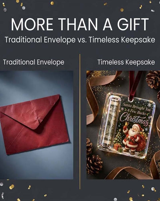 Kerst Contant Cadeau Ornament