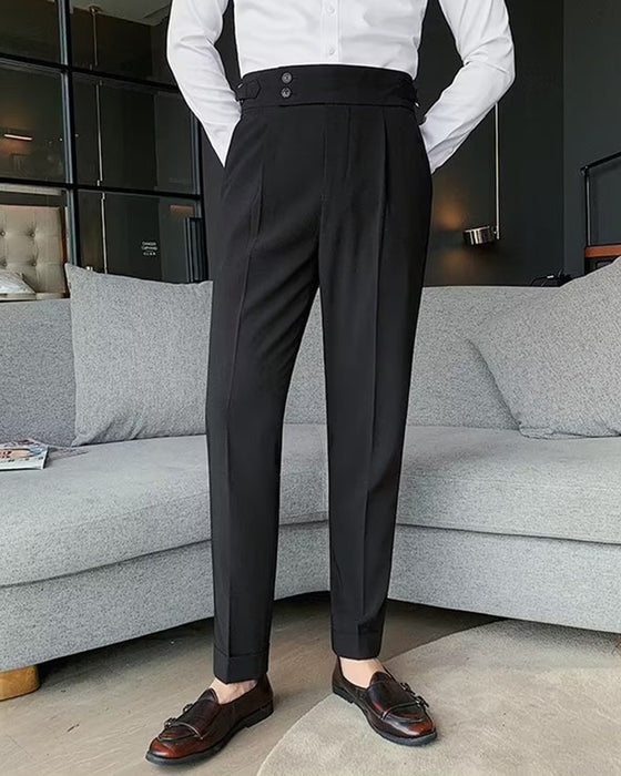 Heren Broek Zak Effen Casual Jurk