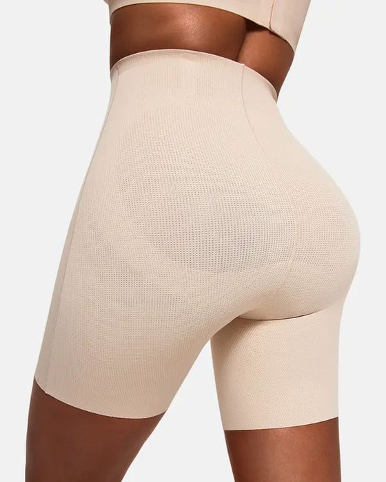 Buikcontrole Shapewear Ademende Comfortabele Shorts Voor Dames Billiftende Body Shaper Shorts Hoge Taille Naadloze Girdles Onder Jurk