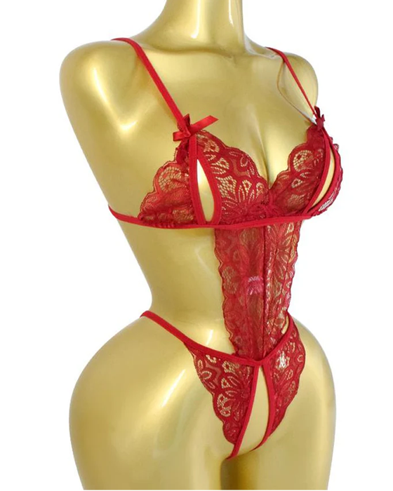 Lingerie Kant Strik Een Delig Sexy