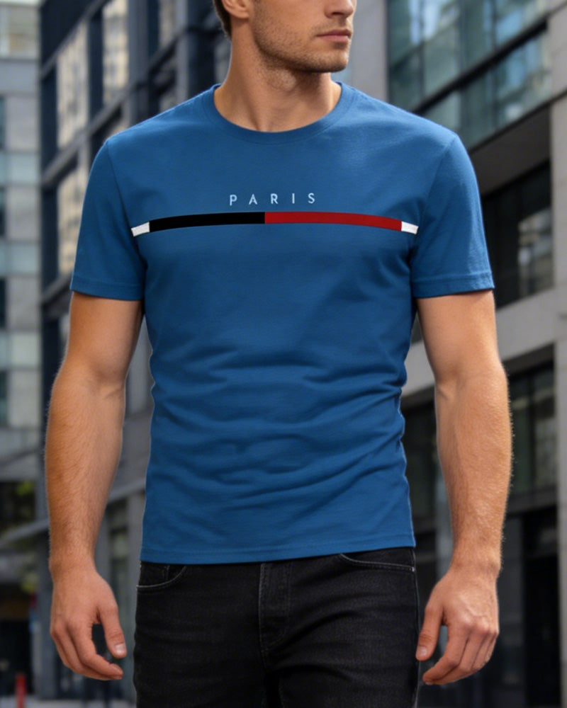 T-Shirt Snel Droog Ronde Hals Korte Mouw