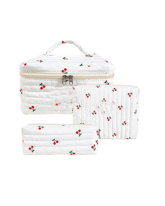 Tredelt cosmetische veskesett