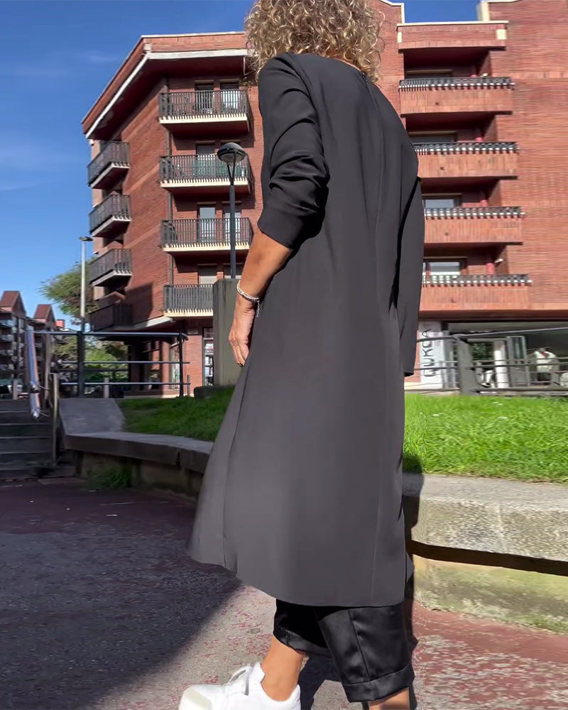 Overhemd Modieuze Onregelmatige Split