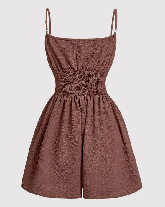 Overal Casual Geplooid Camisole