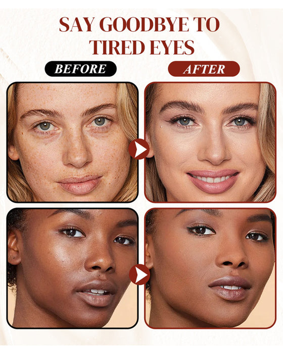 Oogonder-Corrigerende Kwast Zonder Concealer