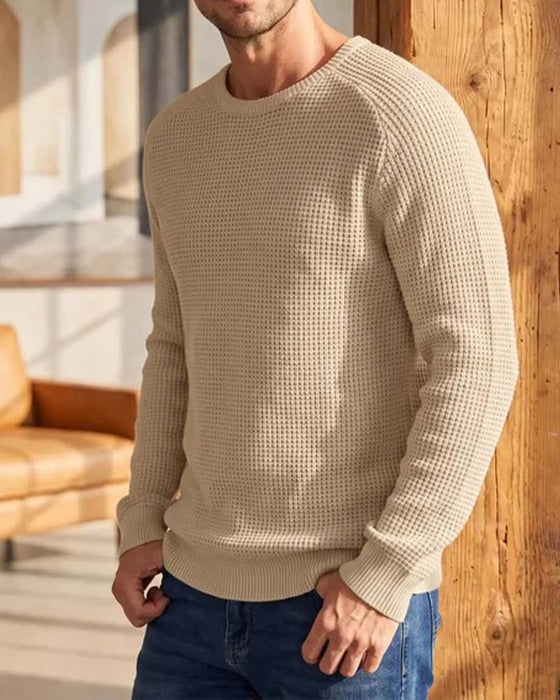 Pullover Heren Stijlvol Casual Gebreid