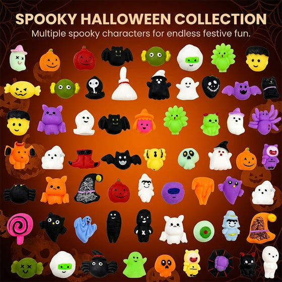 Halloween Squishies stressverlichtende speelgoedset