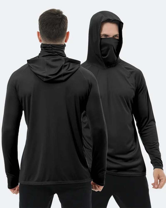 Heren Hoodies Geventileerd Snel Drogend Hoodie Zon