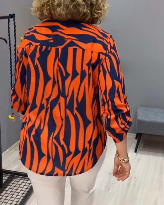 Blouse Gedrukt Casual