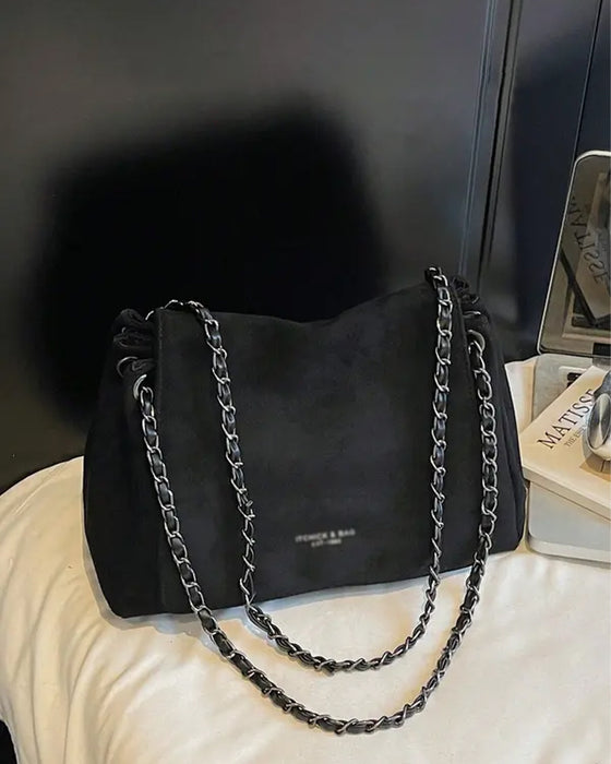 Tas Effen Suède Crossbody Schouder
