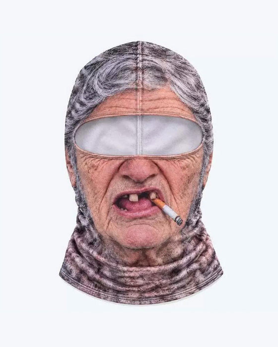 Masker Grappig 3d Brompot Oude Man Ski