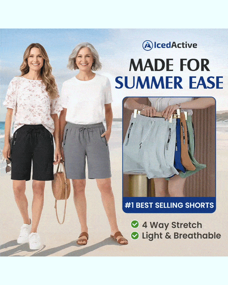 Shorts Elastische Taille Trekkoord Sneldrogend