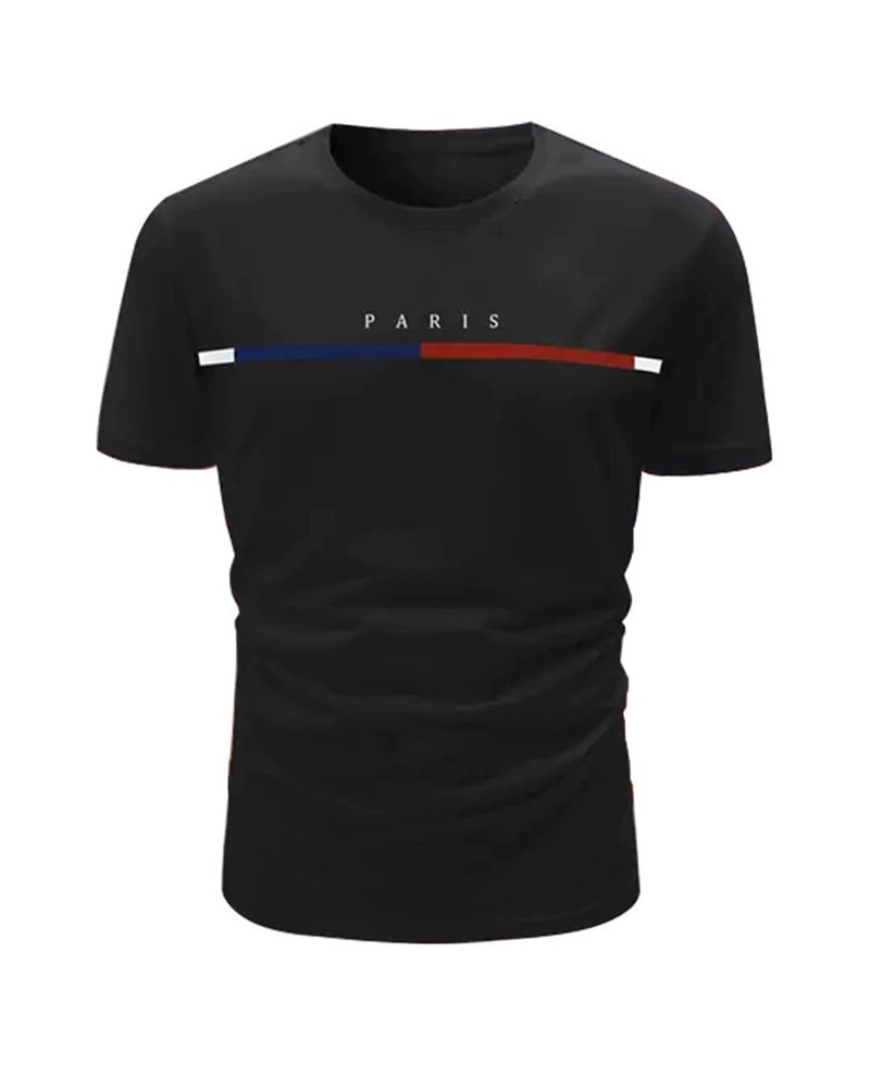 T-Shirt Snel Droog Ronde Hals Korte Mouw