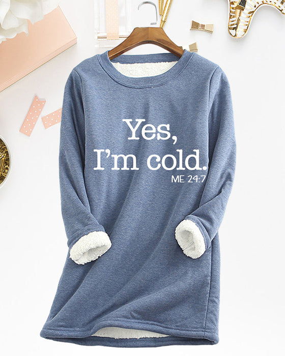 Engelse bedrukte trui