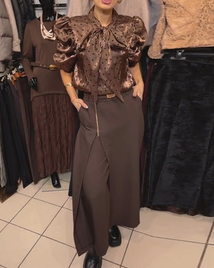 Rokbroek Stijlvol Ritsdesign Casual