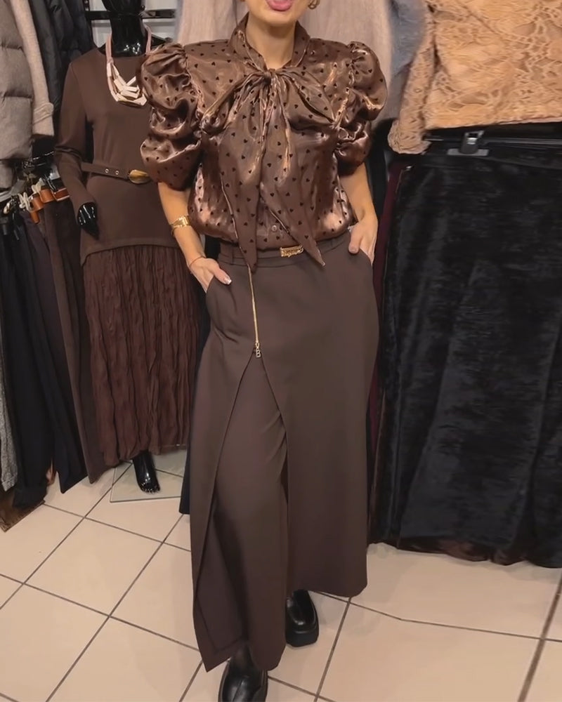 Rokbroek Stijlvol Ritsdesign Casual