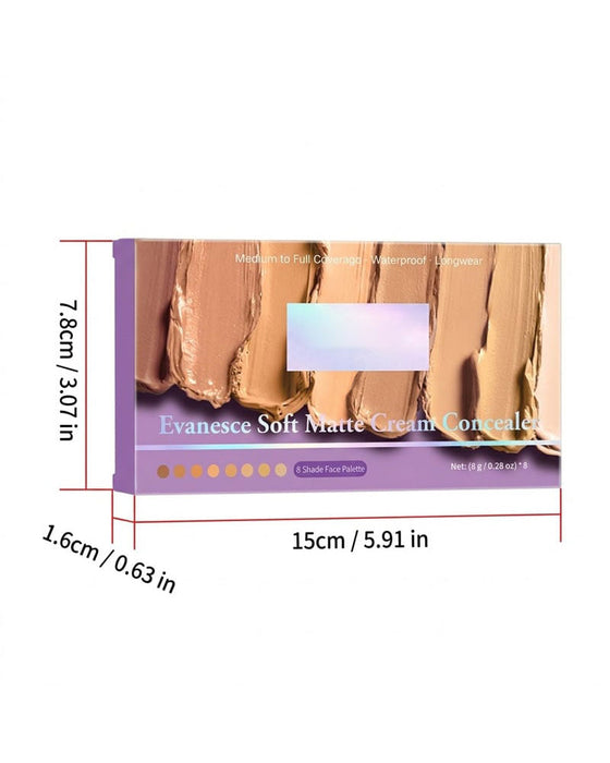 8-Kleuren Concealer Palet